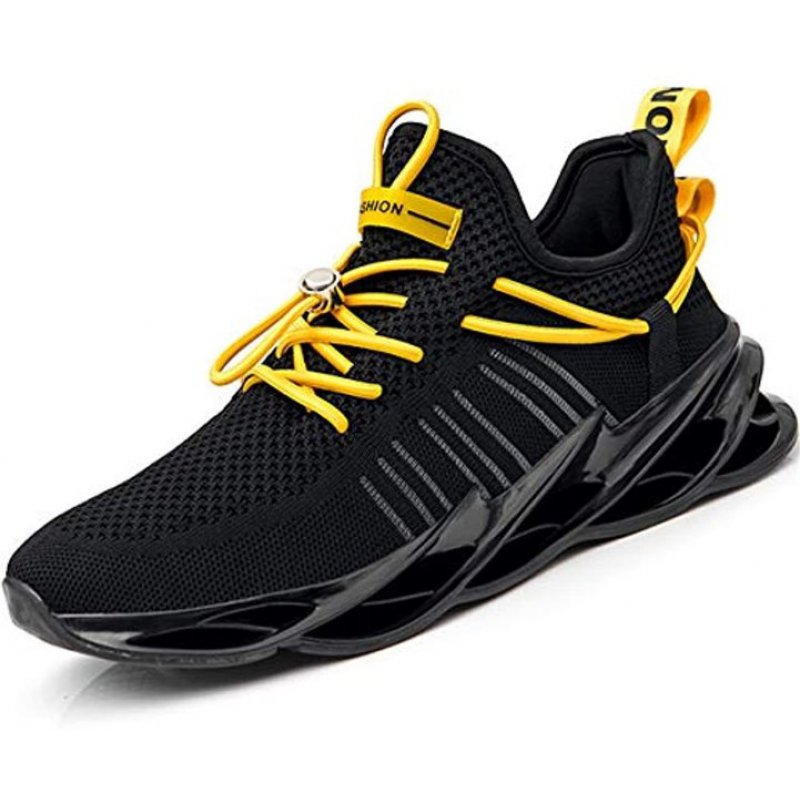 Damyuan Mens Running Walking Gym Athletic Tennis Blade Shoes Fashion Breathable Sneakers Black Damyuan Mens Running Walking Gym Athletic Tennis Blade Shoes Fashion Breathable Sneakers Black